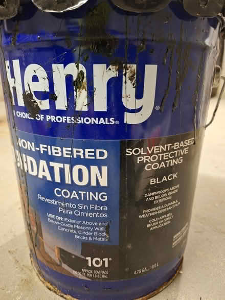 Photo of free Foundation coating, about 15% full (Lexington near Wilson Farms) #1