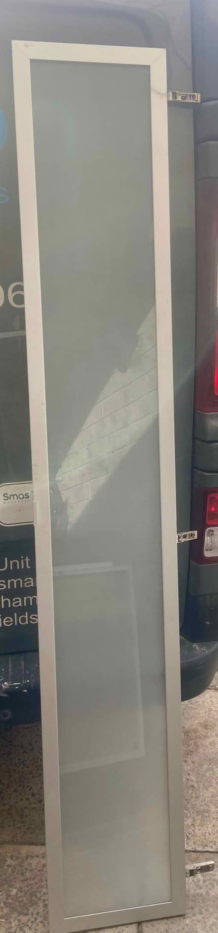 Photo of free Glass cupboard door with aluminium frame (Whitley Bay NE26) #1