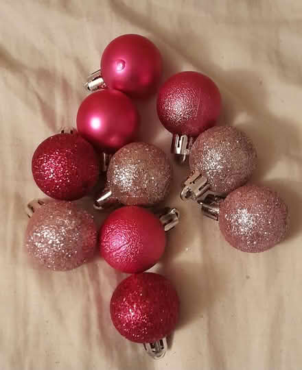 Photo of free Small mini size baubles (Burgess hill) #1