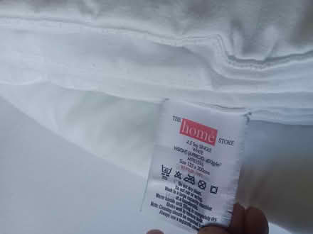 Photo of free Single 4.5tog duvet washed from a smoke and pet free home (Fords Farm RG30) #2