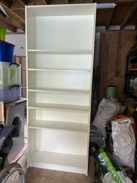Photo of free White shelving unit - TN14 (Halstead TN14 7HW) #1