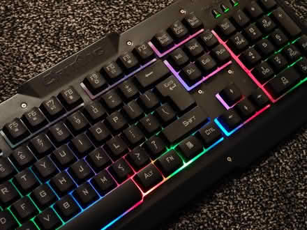 Photo of free Full size RGB QWERTY keyboard (Cradley Heath, B64) #2