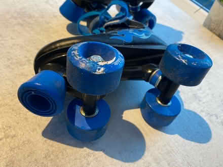 Photo of free Size child 13 blue roller boots (WA5) #3