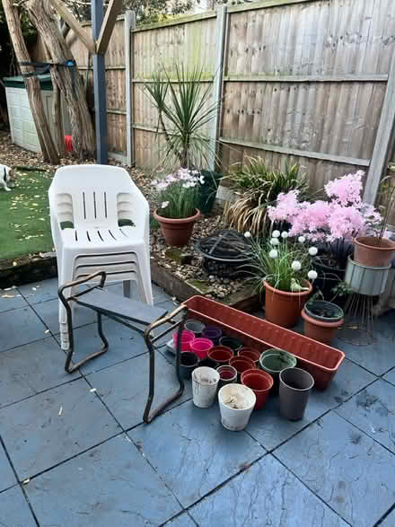 Photo of free Garden furniture & pots (South Norwood SE25) #1