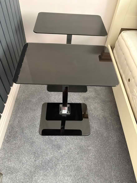 Photo of free Glass top and base side tables (Birchwood LN6) #1