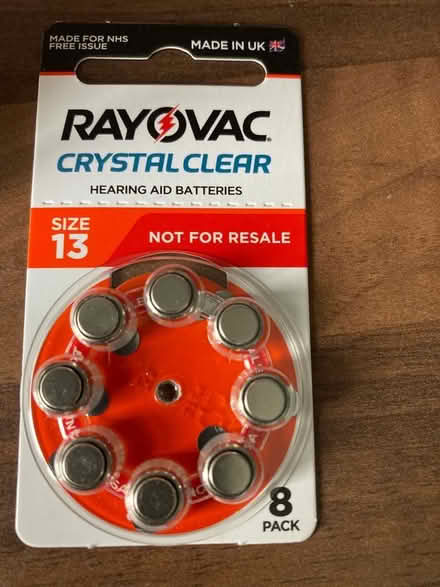 Photo of free Hearing aid batteries (Howhlill Quarries HG2) #1