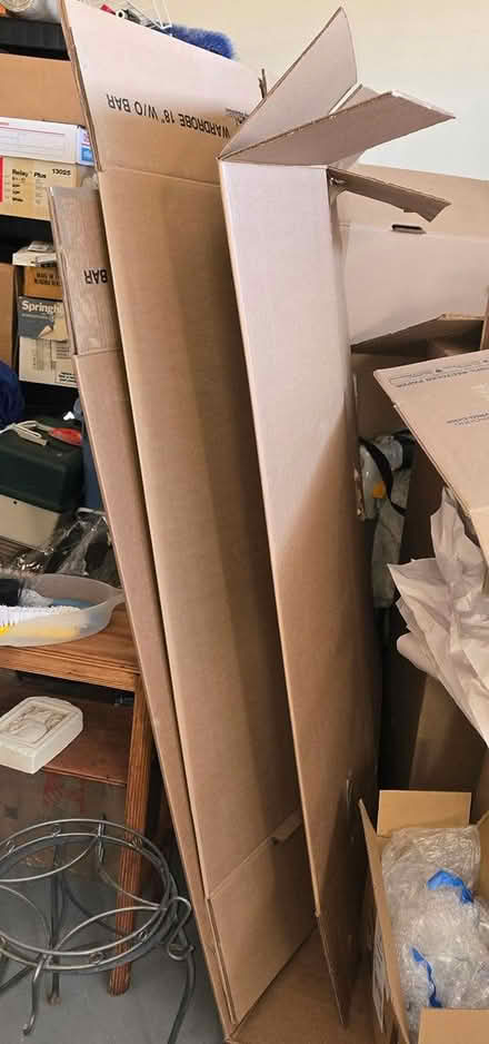 Photo of free Very large "wardrobe" moving boxes (Clayton, NC) #1