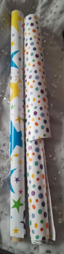 Photo of free 2 rolls birthday wrapping paper (Burgess hill) #1