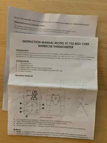 Photo of free Barbecue Thermometer (Upper Fairway area of Novato) #4
