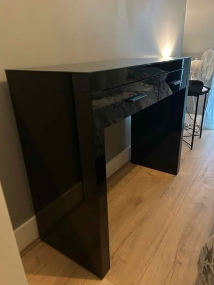 Photo of free Black console table (Stepney Green E1) #1