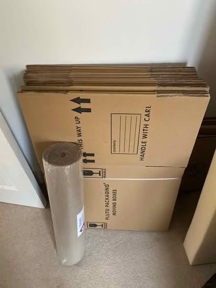 Photo of free Medium and large boxes for moving (Barnes) #1
