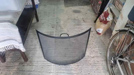 Photo of free Black metal fireguard (Soham) #3