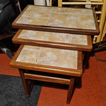 Photo of free Nest of tables - tile top (Stretford M32) #1