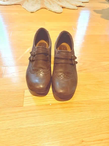Photo of free Women’s sz 7 brown loafers (Layhill, Glenmont Metro area) #1