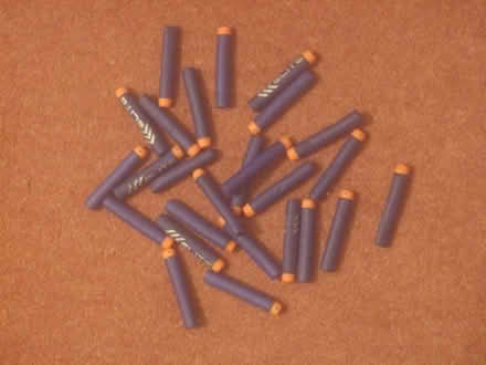 Photo of free 26 kids Nerf foam "bullets" (Kinson Village Green Stocks BH10) #1