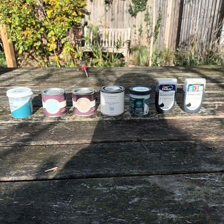 Photo of free Various pots of paint (Marcham OX13) #3