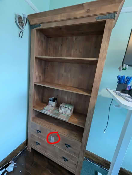 Photo of free Bookcase with drawers (Eltham SE9) #1