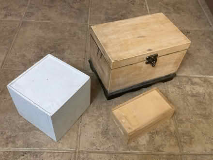 Photo of free 3 wooden boxes (Petworth/ Park View) #2