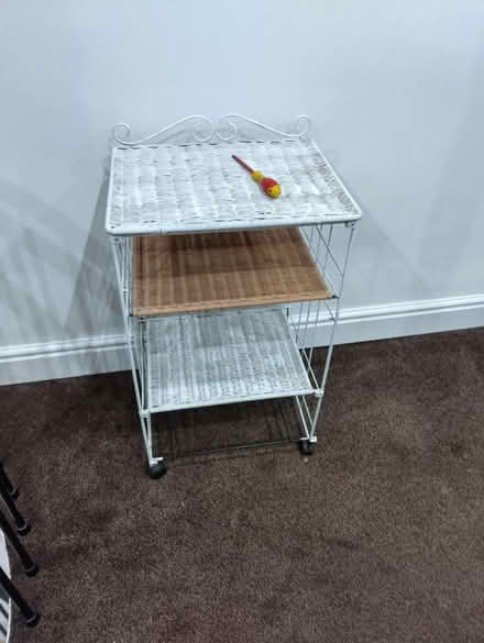 Photo of free Wicker shelf (Edgbaston B16) #1
