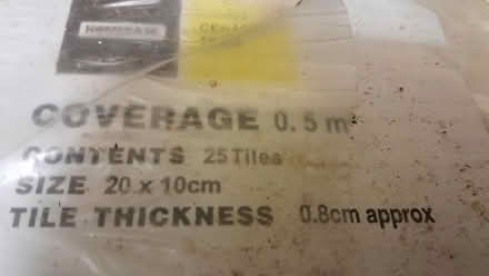 Photo of free Black wall and floor grout (Smiths Estate OX28) #4