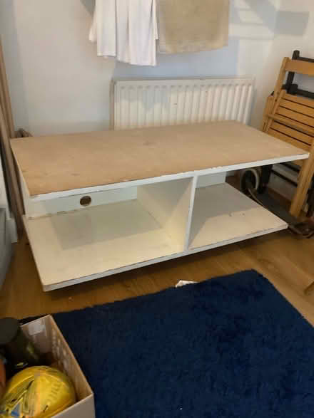 Photo of free Table/ TV stand on wheels (Walworth SE17) #3
