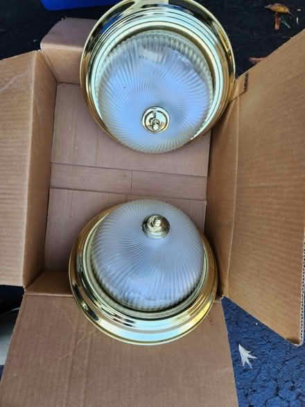 Photo of free Ceiling lights (Hunter Ln & Spring Valley Rd) #1