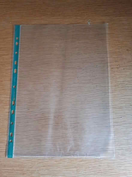 Photo of free A4 clear plastic folders (Boothgate DE56) #1