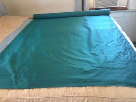 Photo of free Teal vintage silk roll (Alameda) #3
