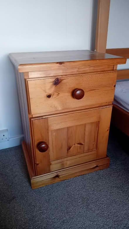 Photo of free Pine bedside table (Garden City OX5) #1