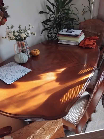 Photo of free Long drop leaf table and chairs (Gedling NG4) #1