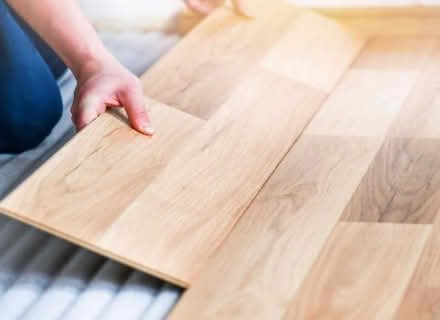 Photo of Pine laminate flooring (Norwich) #1