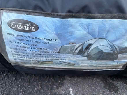 Photo of free Pro Action tent (Stinchcombe GL11) #2