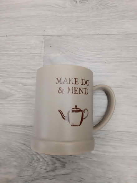 Photo of free Make Do & Mend Mug (Tolworth KT6) #1