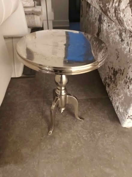 Photo of free Silver Side Table (Bramhall SK12) #1