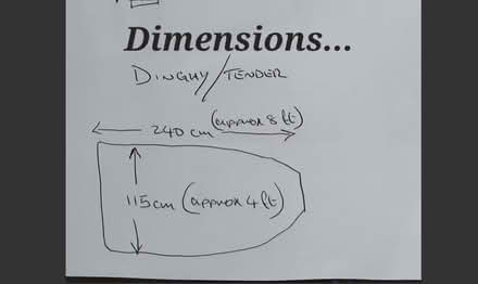 Photo of free Fibreglass dinghy/tender (Wickford SS12) #1