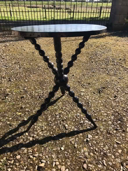 Photo of free Circular Wooden Table (Bellingham NE48) #1