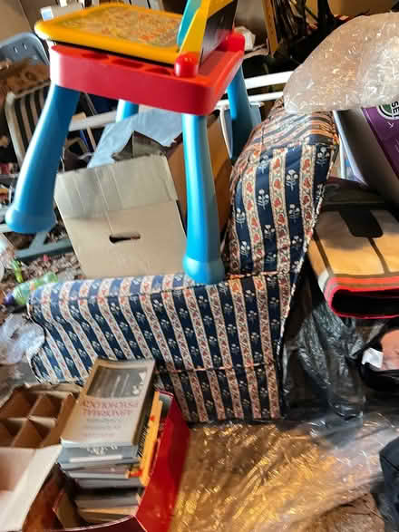 Photo of free Easy chair for reupholstering (Oradell) #2