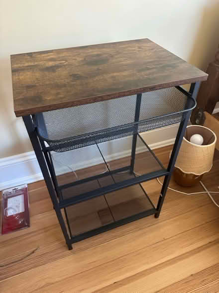 Photo of free Side table with drawer (Harvard MA) #1