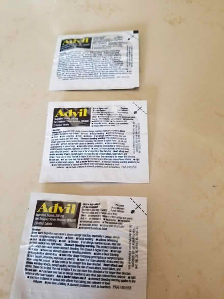 Photo of free Advil travel packs (Britannia Rd and Creditview Rd) #1
