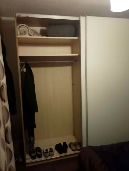 Photo of free Large double wardrobe (wood) (Abingdon-on-Thames OX14) #1