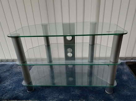 Photo of free Glass TV unit (Boothville) #1