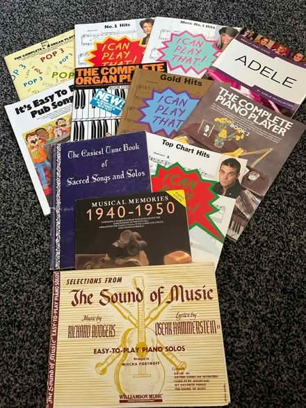 Photo of free Various piano/organ music books (Huddersfield HD5) #1