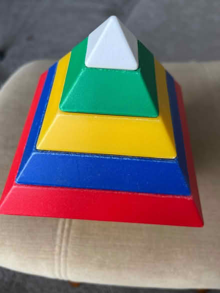 Photo of free Toddler toy, pyramid building blocks (Cheylesmore CV3) #1
