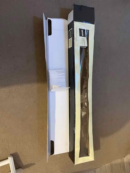 Photo of free Homebase -white wood towel rail (Twyford OX17) #1