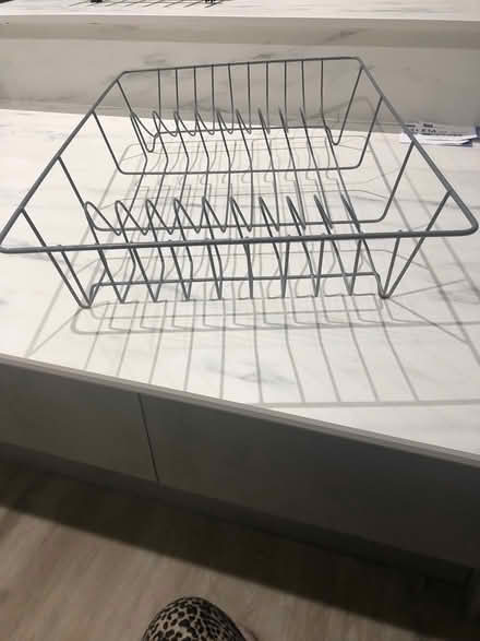 Photo of free Grey metal dish drainer (Reigate RH2) #1