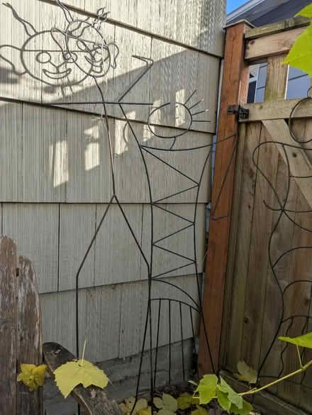 Photo of free Black metal garden supports (Greenlake) #1