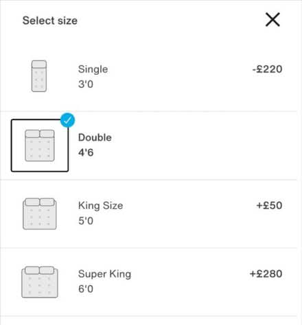 Photo of free gel mattress 4 '6 size (cr0 2ht) (Croydon CR0) #2