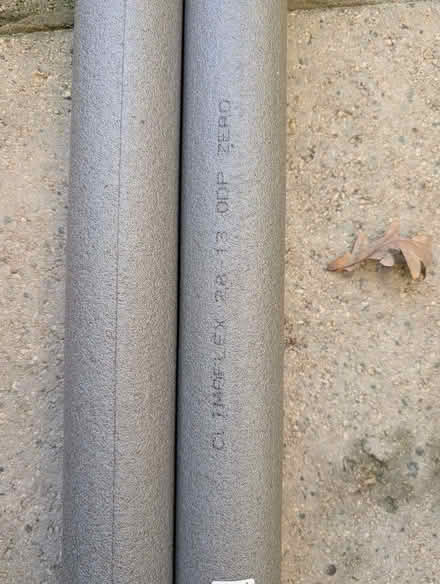 Photo of free 2x 1m lengths of standard pipe insulation (Kidlington OX5) #1