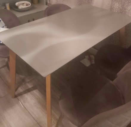 Photo of free Grey wall unit and Grey table (Boldmere B73) #2
