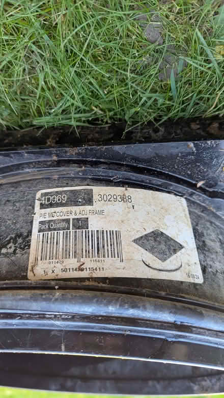 Photo of free Manhole cover & frame (The Cedars Estate WD3) #3